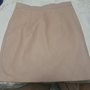 American Apparel NWT genuine leather mini skirt